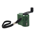 Portable USB Charger with Crank