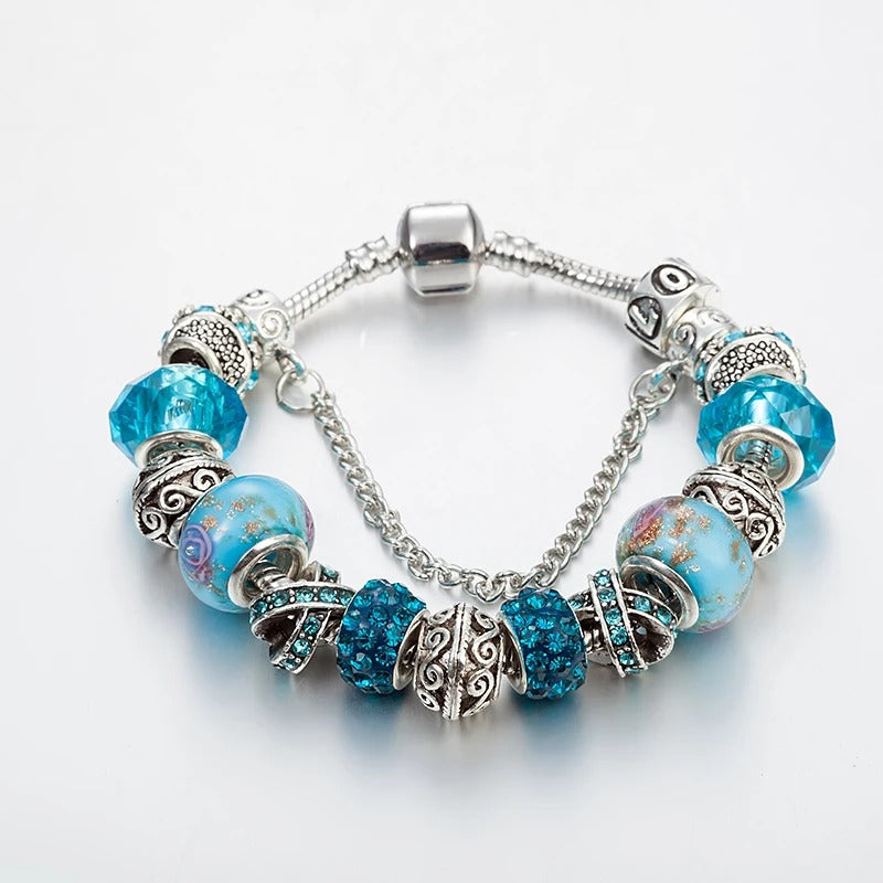 Kit Pulseiras Luxo + 09 Pendentes
