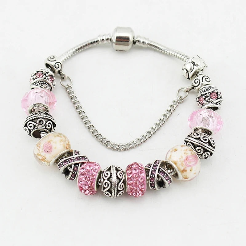 Kit Pulseiras Luxo + 09 Pendentes