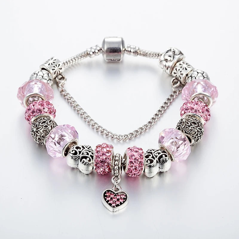 Kit Pulseiras Luxo + 09 Pendentes