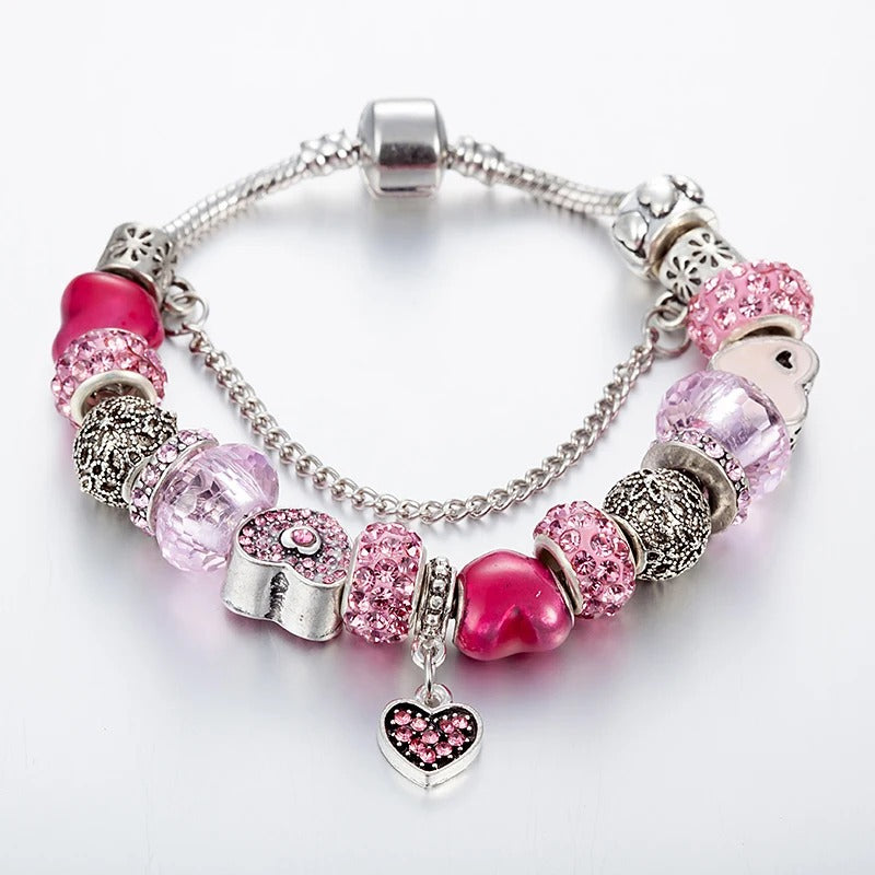 Kit Pulseiras Luxo + 09 Pendentes