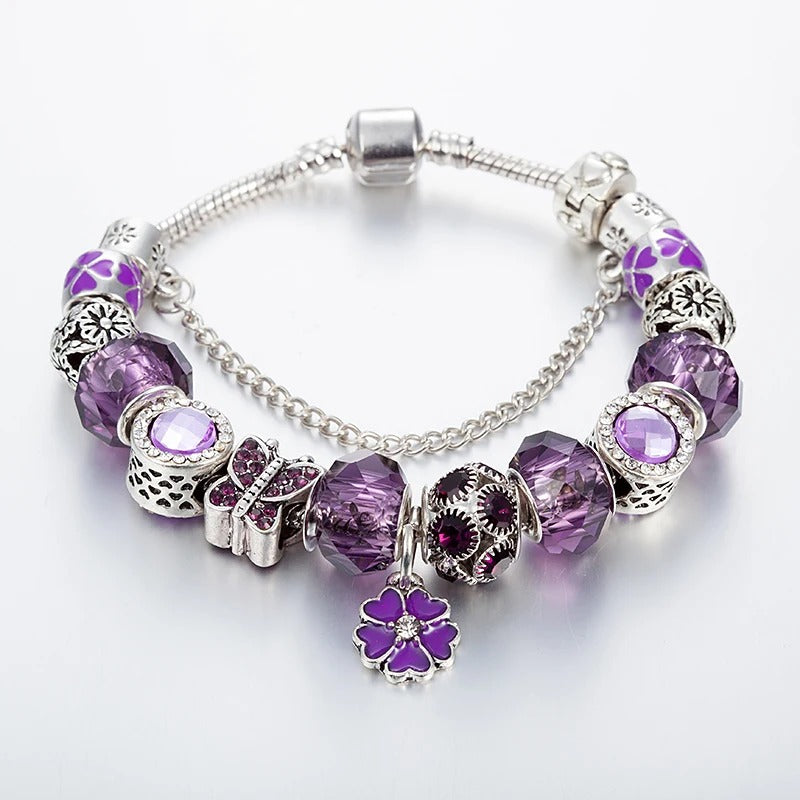 Kit Pulseiras Luxo + 09 Pendentes